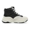 FILA BREAD Height Increasing Thermal Mid top Casual Shoes Women's Black White F12W541120FBG
