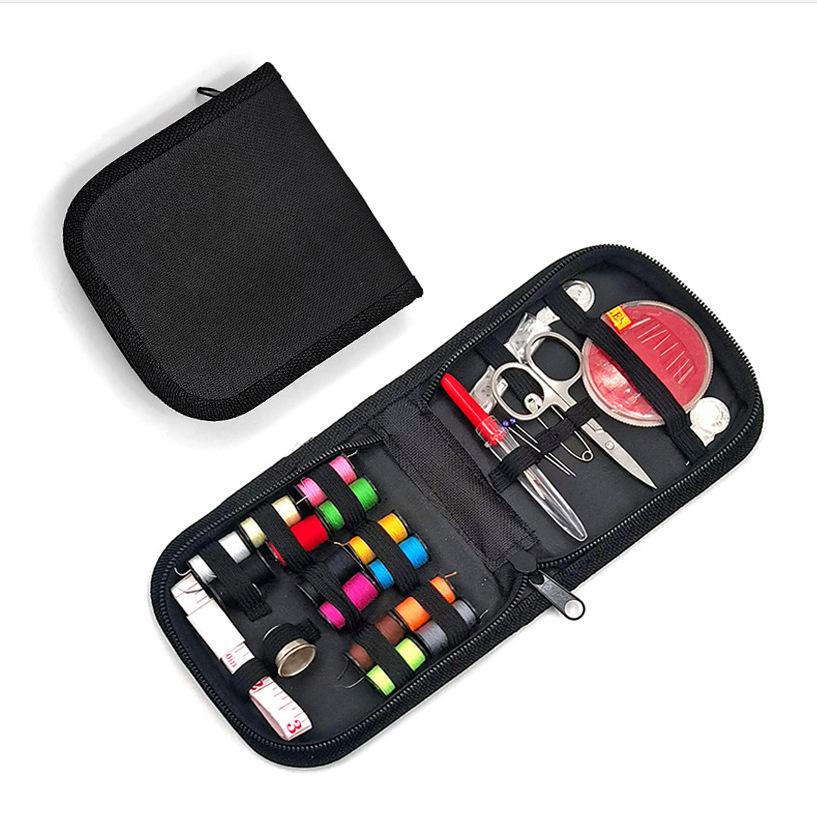 Portable Needle & Thread Box: Household Sewing & Mending Kit