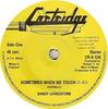 7inch Record DANDY LIVINGSTONE  MINT MACHINE  Sometimes When We Touch  Tuff Tuff CRS12 Cartridge 1982 UK Reggae Ska  Dub Used