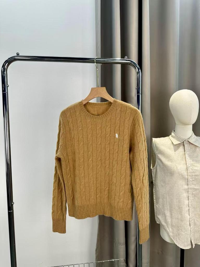 Pulover tricotat cu broderie Pony