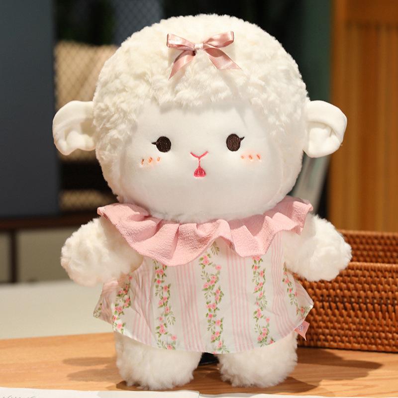 Cute Clouds Little Sheep Doll Beast Alpaca Plush Doll Child Birthday Gift Cotton Doll Girl