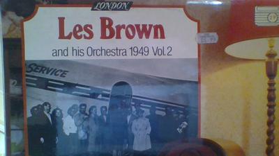 LP Record LES BROWN & HIS ORCHESTRA - Les Brown And His Orchestra 1949 Vo HMA5059 London Records 1978 UK Jazz Used