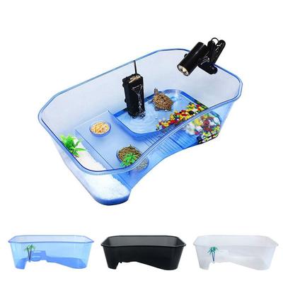 Open Type Turtle Vivarium Box Basking Ramp Reptile Tank Turtle Habitat Turtle Aquarium  Turtle