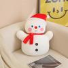 Christmas Snowman Tree Gingerbread Man Plush Toy Cute Cartoon Kid Gift Holiday