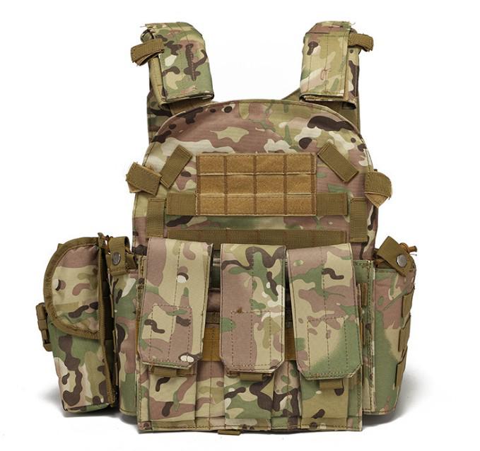 Multifunctional MOLLE Training Vest - Outdoor Protection Wilderness Adventure Set