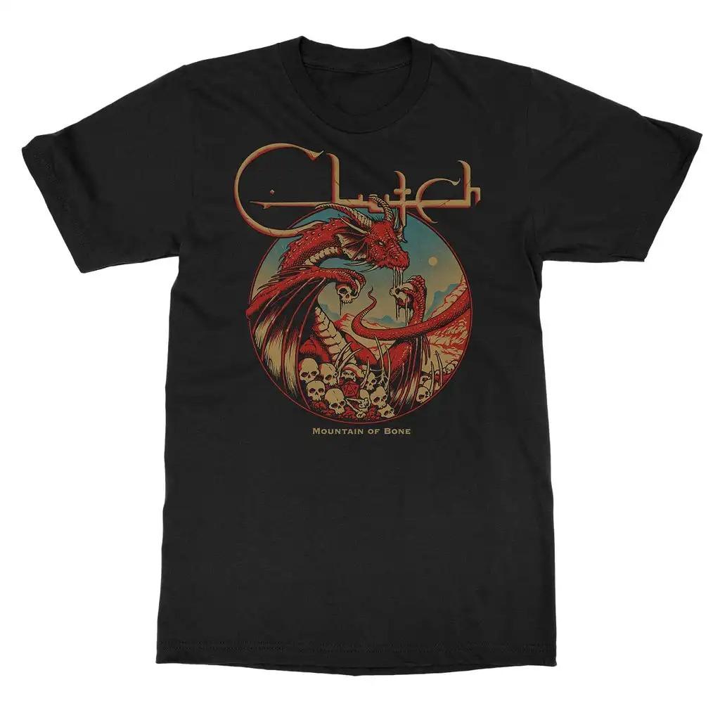 2026 Summer New Clutch Band Graphic Tshirt Unisex Summer Short Sleeve Fashion Tee Luxury Casual Vintage Retro Top