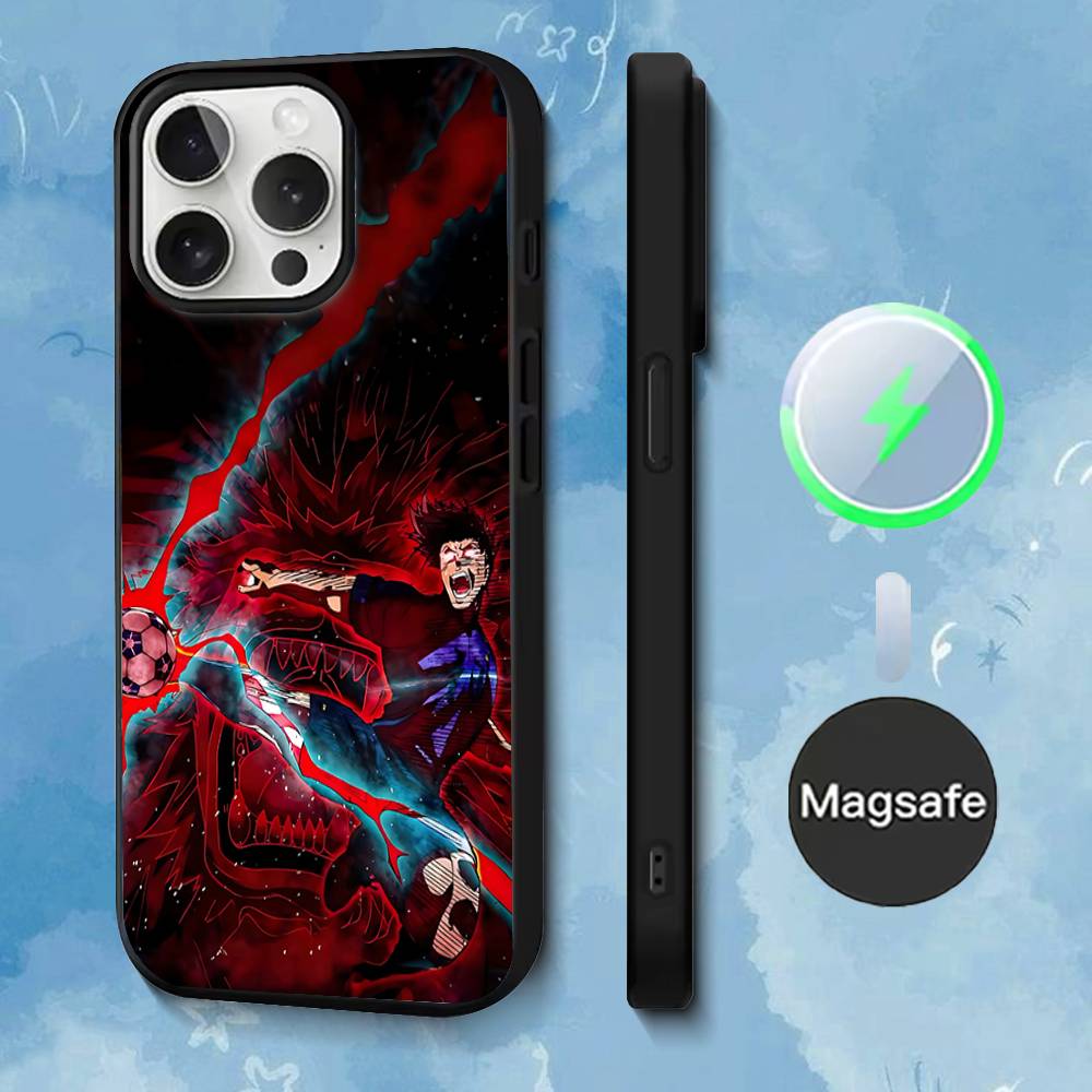 B-Blue L-Lock Phone Case For iPhone 17,16,15,14,13,12,11,Pro,Max,Plus,Mini,SE4,E Magnetic Magsafe Wireless Charging iPhone12