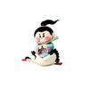 Eight Immortals Plush Dolls Set - Chinese Mythology Theme Desktop Ornament Figurines for Display