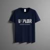 Estate Nuovo Unisex Versatile T-shirt Puro Cotone Alla Moda Casual Top Girocollo Traspirante Vestibilità Ampia Stampa Camicia Maniche Corte