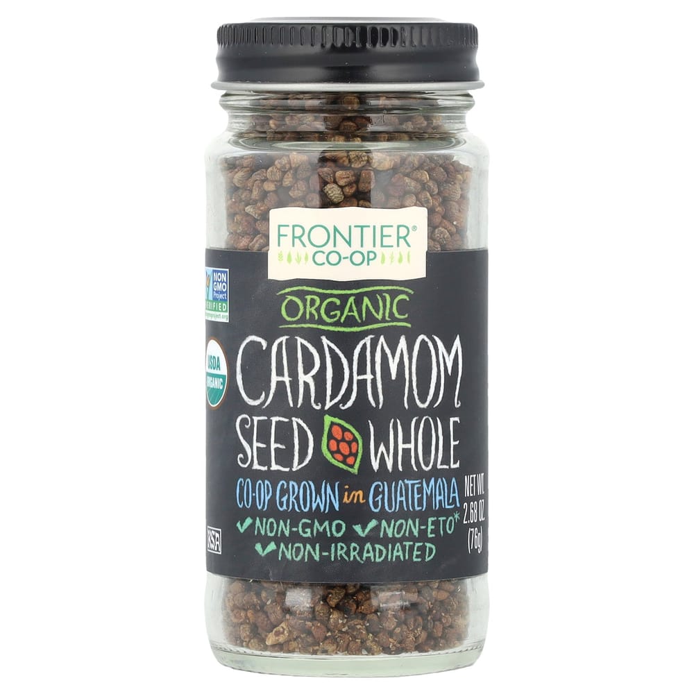 Frontier Natural Products Cardamom Seed Whole, 76g (2.68oz) 76g - 1 ea