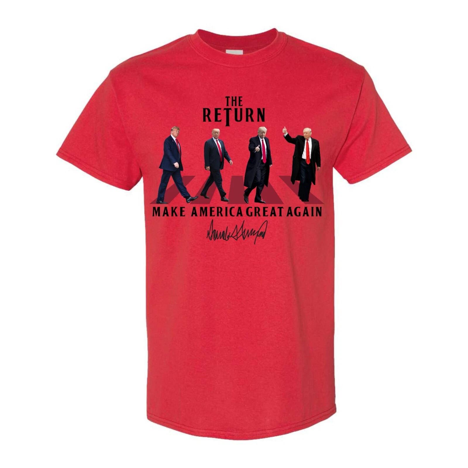 President Donald Trump Shirt THE RETURN Make America Great Again MAGA TRUMP 47 M