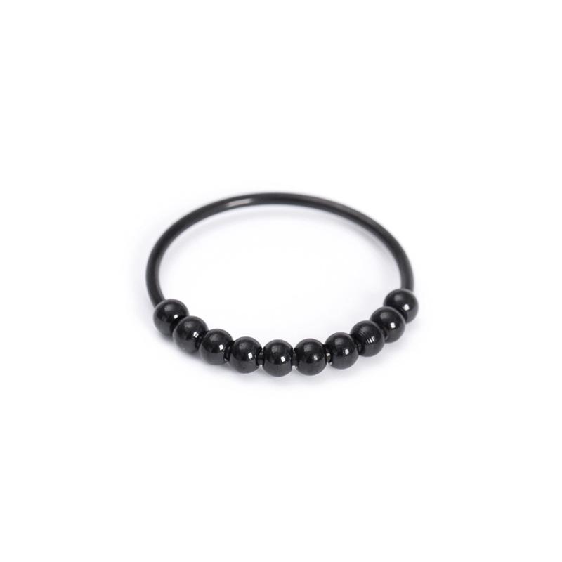 Neuer drehbarer Stressabbau-Angstring mit Perlen