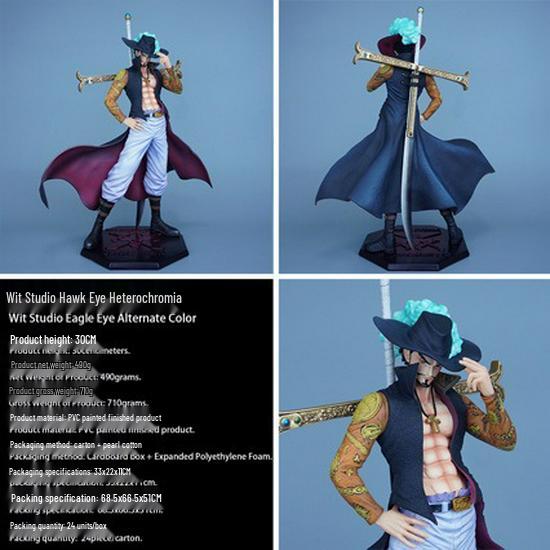 One Piece Wano Country: Seven Warlords of the Sea - Hawk Eyes Toy Statue