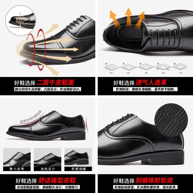 

Новые кожаные туфли с тремя суставами, мужские туфли-оксфорды из натуральной кожи, на мягкой подошве, износостойкие, британские, обувь для жениха на свадьбу, молодежные 39