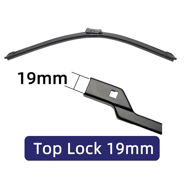 OEM Universal Wiper Blades for Slim Top Lock J Hook Soft Rubber Car Windscreen Wipers Wholesale Auto Replacement Parts