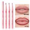 2-in-1 Lip Liner Lipstick Pen Waterproof Smudge-proof Non-stick Cup Lip Contour Pen Easy Coloring Non-fading Color Lips Makeup