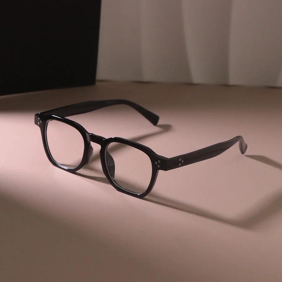 Marke Mode Retro Quadratische Brillenrahmen Männlich Klare Gläser Vintage Brillen Damen Herren Unisex Outdoor Transparente Gläser