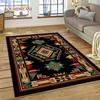 3D Turkey Persian Bohemian Mandala Flower Koberec do ložnice Obývací pokoj Domácí Dekorace na pohovku,Děti Large Decor Floor Mat