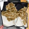 elegant women' SCARF beautiful large silk scarf for a gift 180x90 sea green