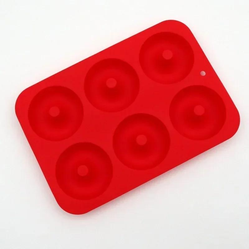 Silicone Molds for Baking, Donut Baking Tray, Cake Decoration Accessories, Fondant Molds, Chocolate Mould