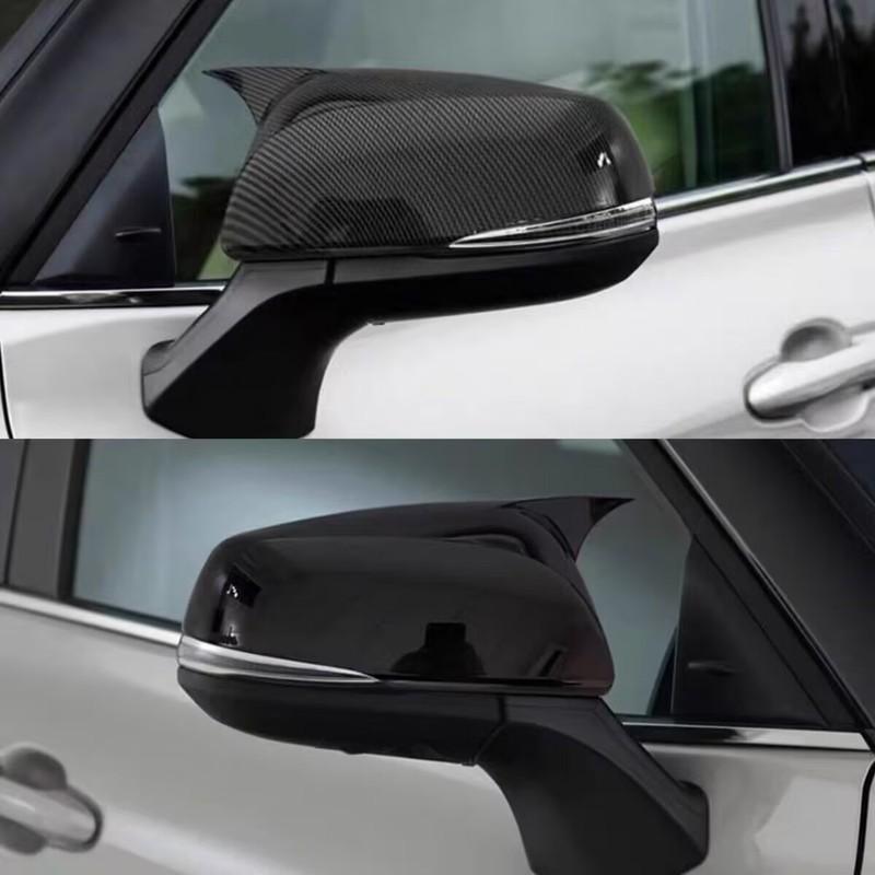 For Toyota RAV4 - 2025 Highlander XU70 2024 Rearview Mirror Cover Trims ABS Chrome Car Styling Accessories