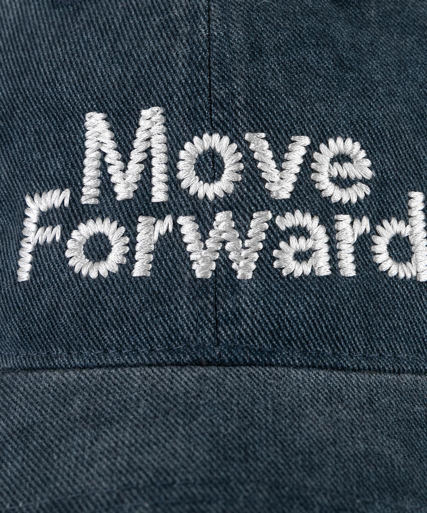 Wig Move Forward Damaged Ball Cap - Navy