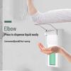 OIMG Stainless Steel Manual Elbow Press Soap & Sanitizer Dispenser