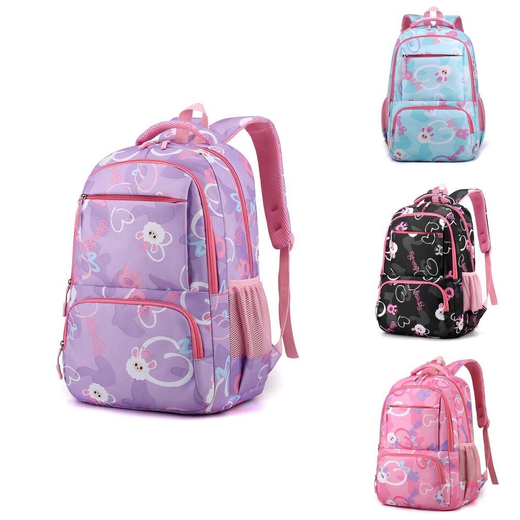 Schoolbag Children Student Breathable Durable Cute Casual Backpack Adjustable