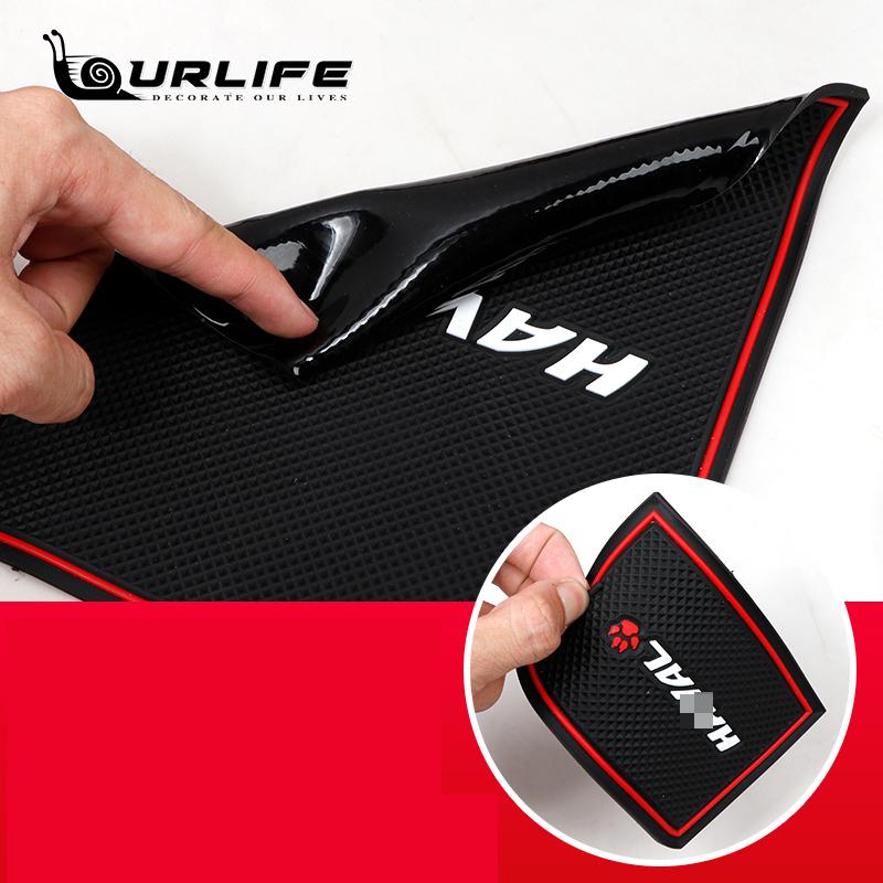 Car Anti-Slip Door Slot Gasket For Haval Dargo 2022 2023 Waterproof Non-slip Mat Coaster Interior