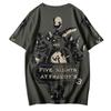 Summer Clothing Fitness Five Nights At Freddy's O Neck Anime Woman Man T-shirt for Men T-shirts Tops