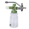   Foam Cannon for High Pressure Washer Transparent Spray Bottle 1Celsius4 Inch Quick Connect Wand 5 Nozzles 3 Washers