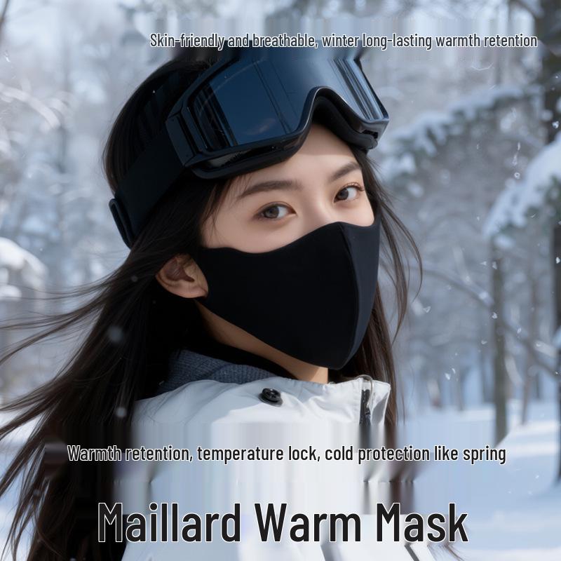 Newcomer 0.3 Warm Winter Windproof Fleece-Lined Mask for Women, 2025 Edition