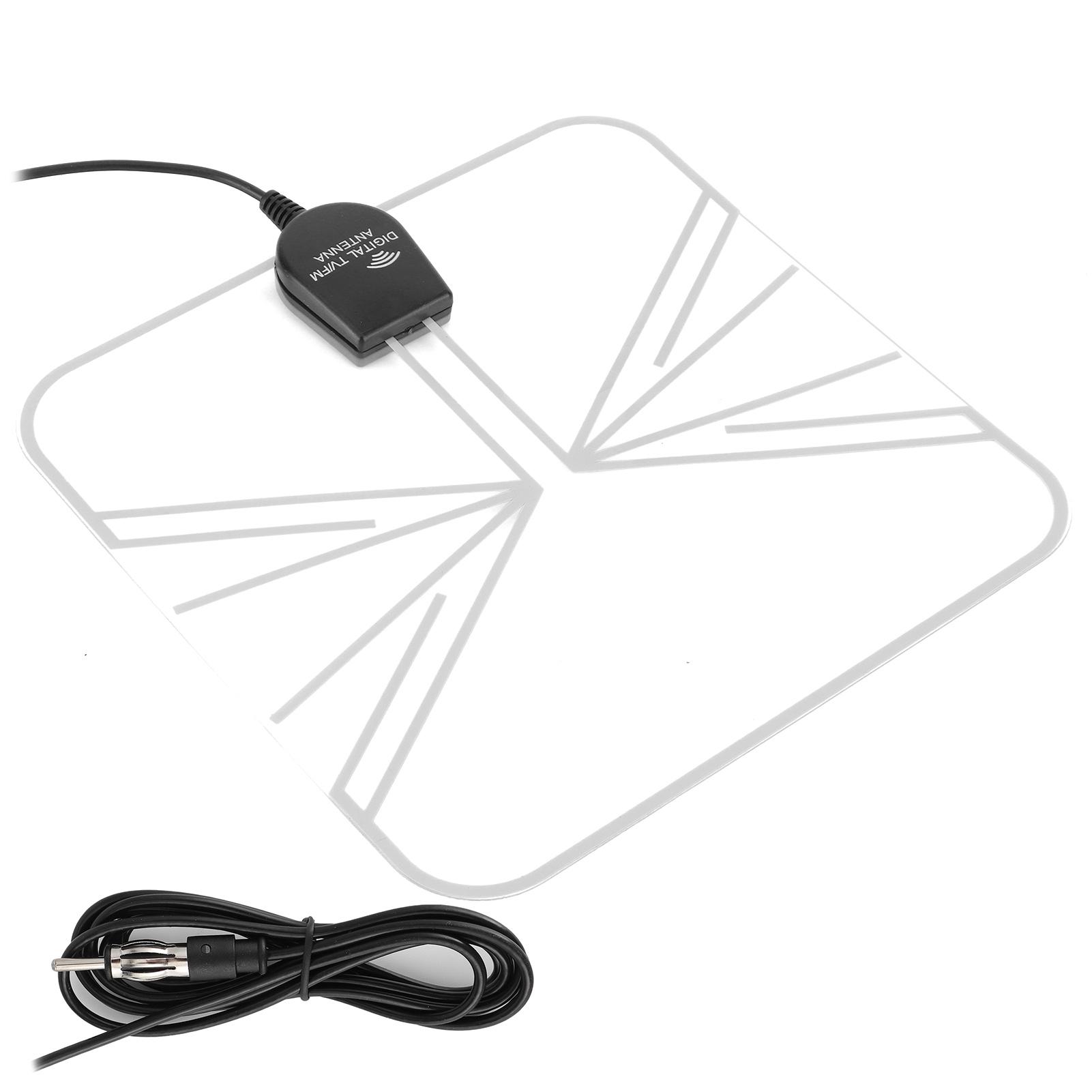 

Auto HD Digital Antenna Analog Signal Receiver Mobile Antenna Clear Voice Quality UniversalFM