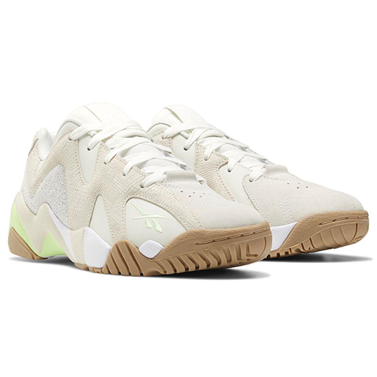 Reebok Kamikaze 2 Low Chalk Neon Mint Женские кроссовки Кремовые Morning-Fog FZ0666 35.5 — фото 3