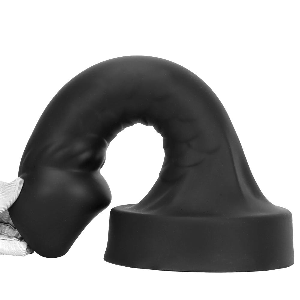 Silikonové dildo Oversized anální kolík masturbátor Fisting Big Dick Realistický popruh na penis na penisu BDSM
