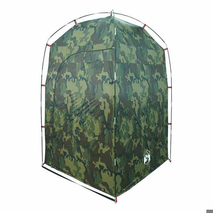 VidaXL Tente de douche camouflage imperméable, tente, tente de jardin, abri d'extérieur, tente de camping, abri de camping, 4009406