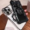Luxury Plating Transparent Magsafe Magnetic Case For iPhone 11 12 13 14 15 16 Pro Max Plus Wireless Charging Shockproof Cove