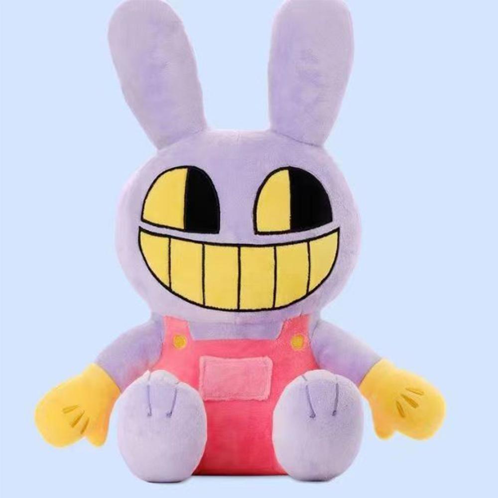 2 stk Digital Circus Plush Cute the Clown and the Rabbit Animal Doll for Kids