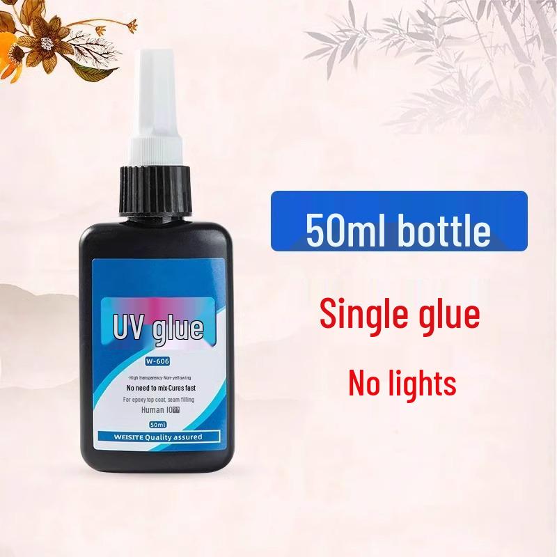 3018 Quick-Dry Transparent UV Glue for Metal & Acrylic - Waterproof Adhesive