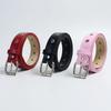 Fashion Punk Women's Belt Star Hollow Eyelet Korean Style Metal Buckle Waistband Versatile Casual Waist Strap Jeans Decor