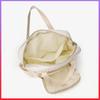Bear/Flower Quilted Utility Tote Bag Multifunctional Travel Diaper Tote Adjustable Strap Crossbody Maternity Bag Diaper Handbag