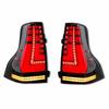 Fits Toyota Prado 2010-2020 LED Smoked Black Taillight Assembly