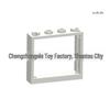 50G Min Order: 1x4x3 Window Frame Compatible with Lego 60594