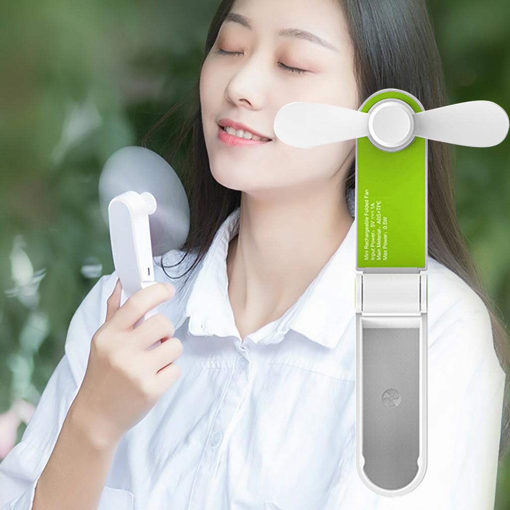 Buy USB Hand Fan Mini Fan Portable Battery Powered Fan 2 Wind Speeds