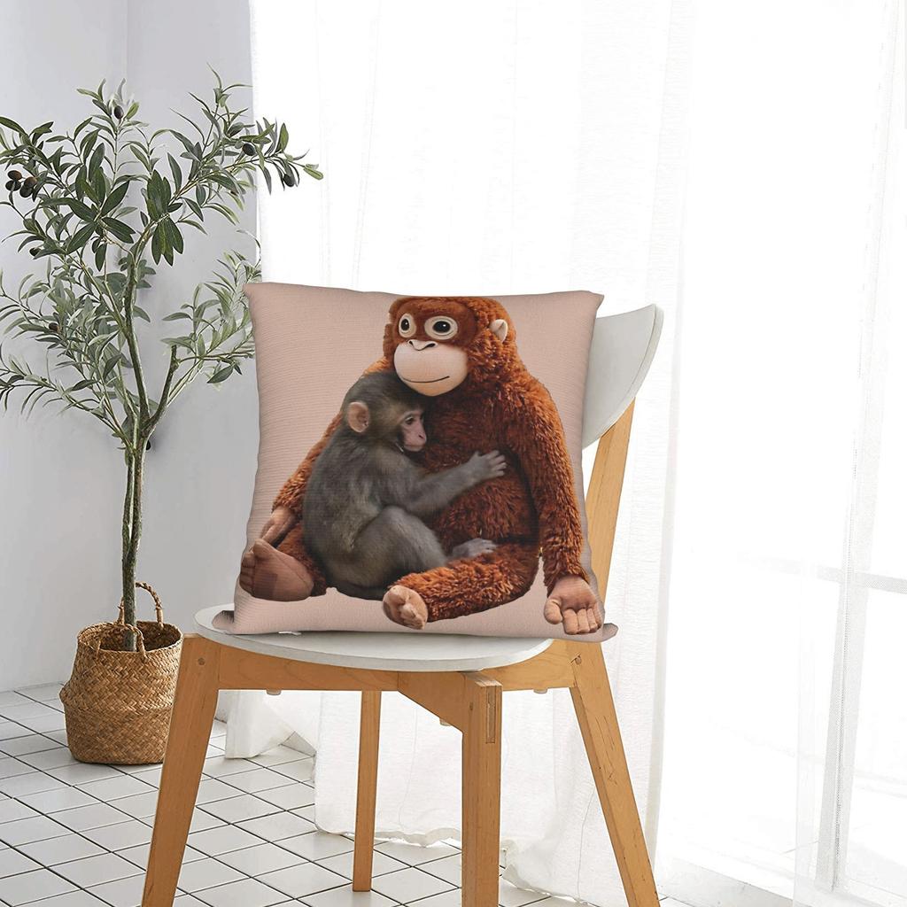 Punch Monkey Pillow Cover Soft Cushion Cover Morden Pillow Case For Wedding Party Home Decor