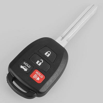 89070-02880 Κέλυφος Κλειδοκλείδωμα 4 Κουμπιών Smart Keyless Entry Θήκη Κάλυμμα κατάλληλο για Toyota Highlander Rav4 Camry Corolla