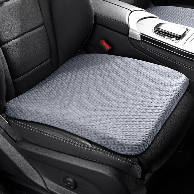 Memory Foam Car Seat Cushion for Summer, Suitable for Office and Car Use,Breathable and Cool Heightening Height Boost Mat