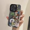 Japan and Korea Toy Story Applicable Apple 14 Pro Mobile Phone Case iPhone15 Soft 11 Pro Max Transparent X Cartoon