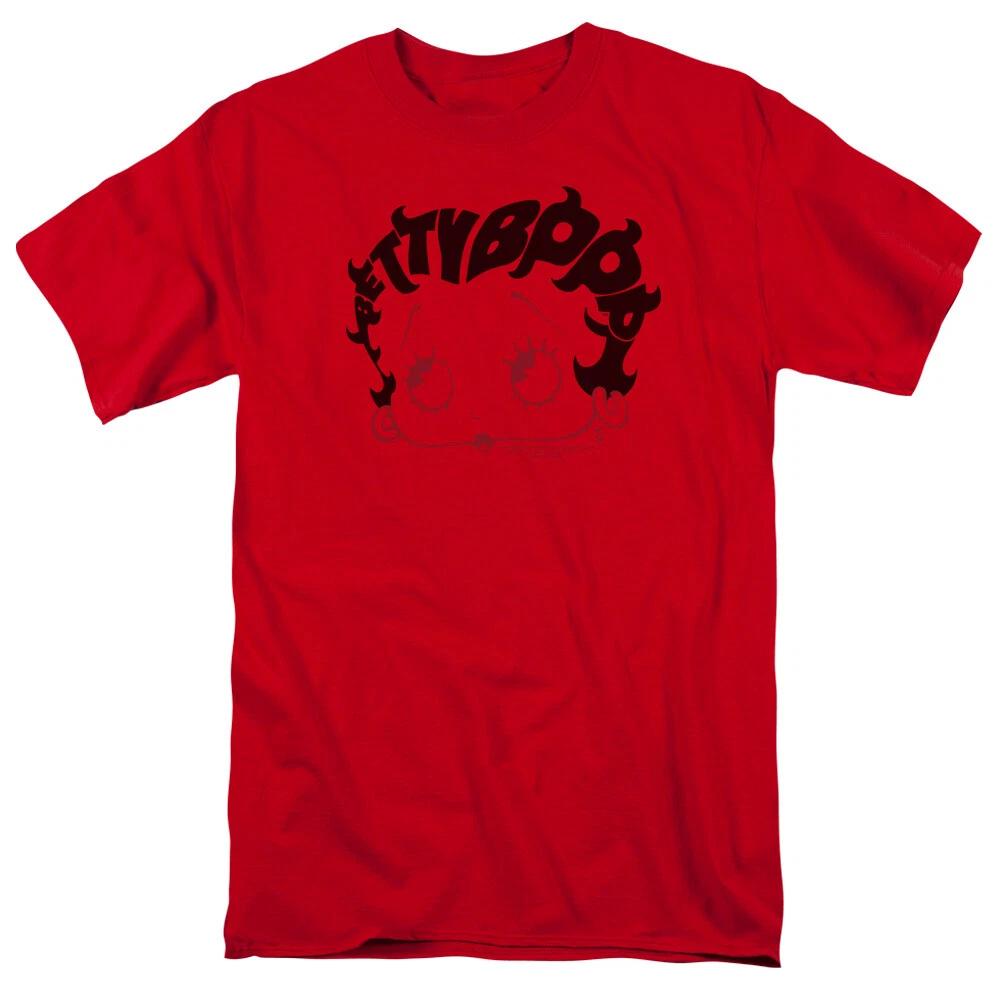 

Betty Boop Word Hair T-Shirt - Regular or Tank - to 5X 2XL