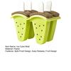 Ice Cube Mold Fruit Shape Summer Party Ice Tray Easy Release Spill-Proof Design Picnic Ice Cube Maker DIY Popsicle